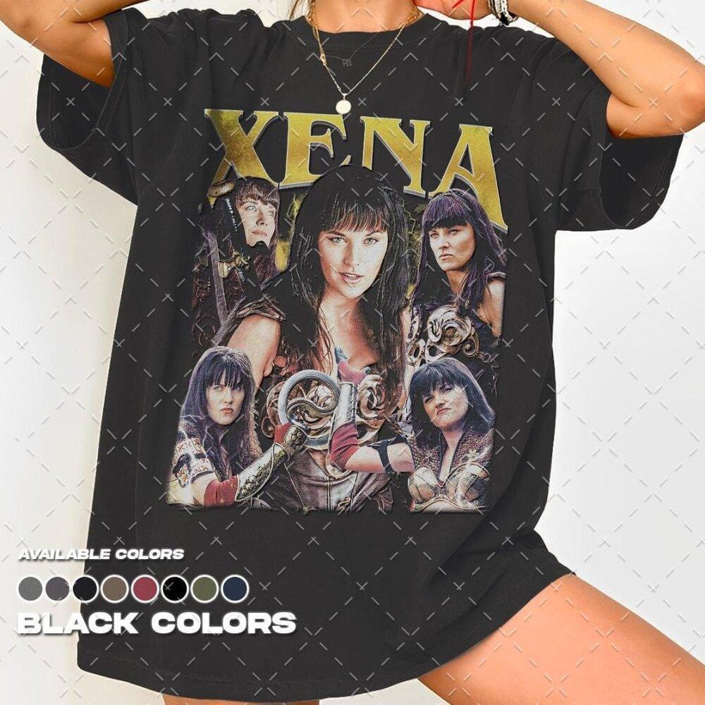 Xena Warrior Princess, Unisex Cotton Graphic Shirt